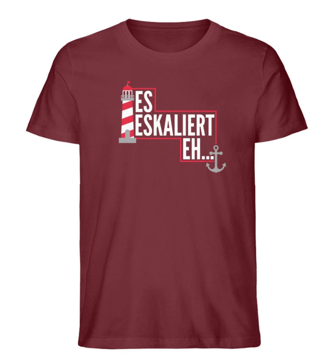 Es eskaliert eh · Herren Premium Bio T-Shirt - Image 5
