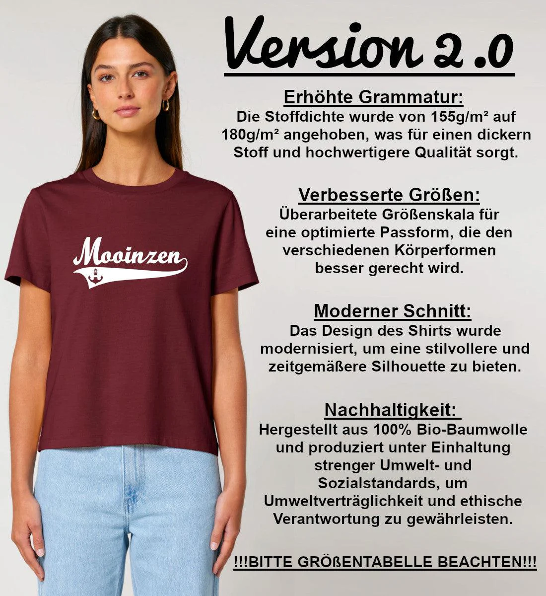 Faultier Motivation · Damen Premium Bio T-Shirt 2.0 - Image 2