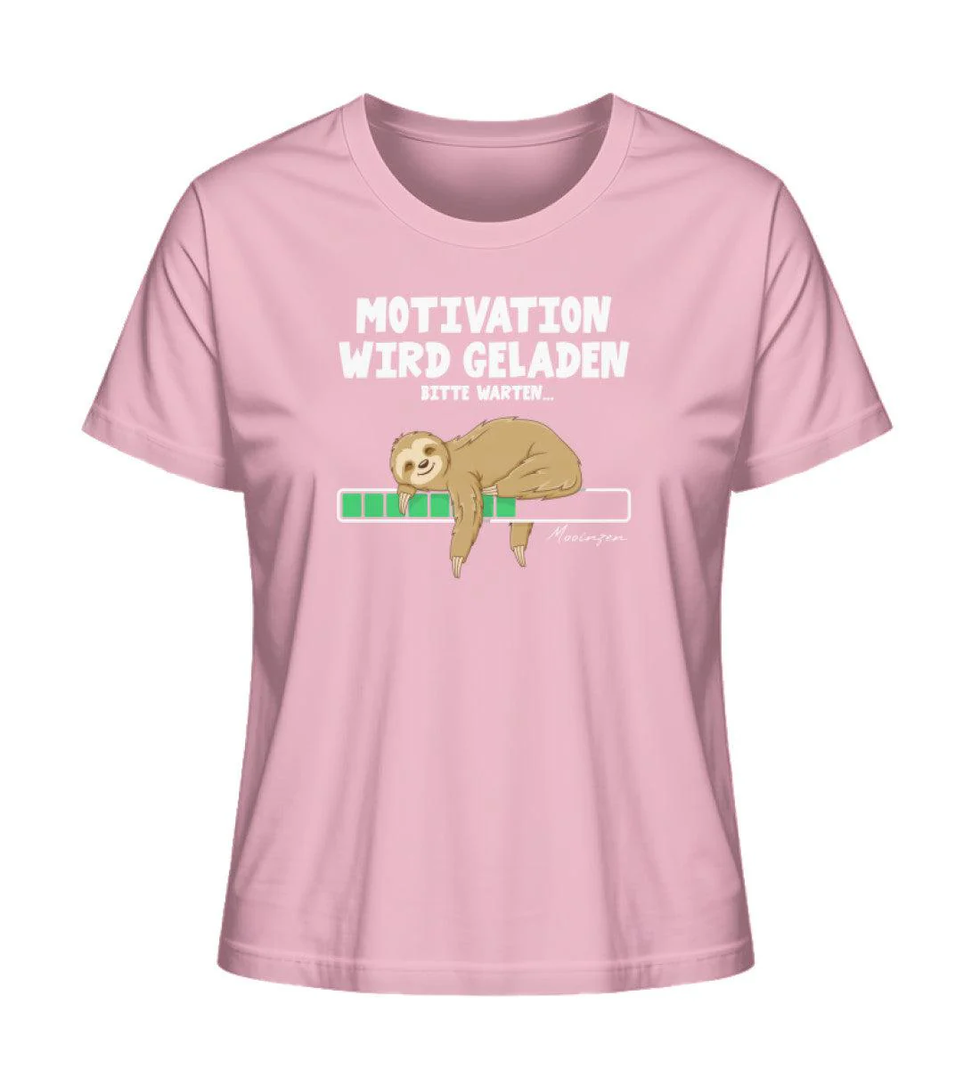 Faultier Motivation · Damen Premium Bio T-Shirt 2.0 - Image 5