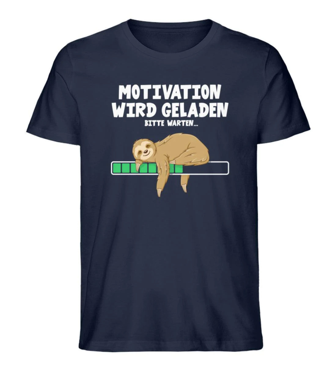 Faultier Motivation · Herren Premium Bio T-Shirt - Image 5
