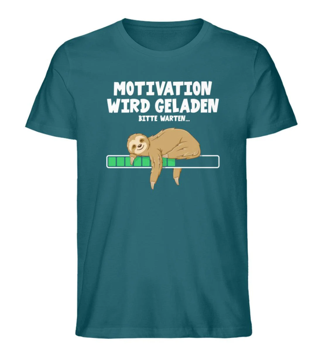 Faultier Motivation · Herren Premium Bio T-Shirt - Image 6
