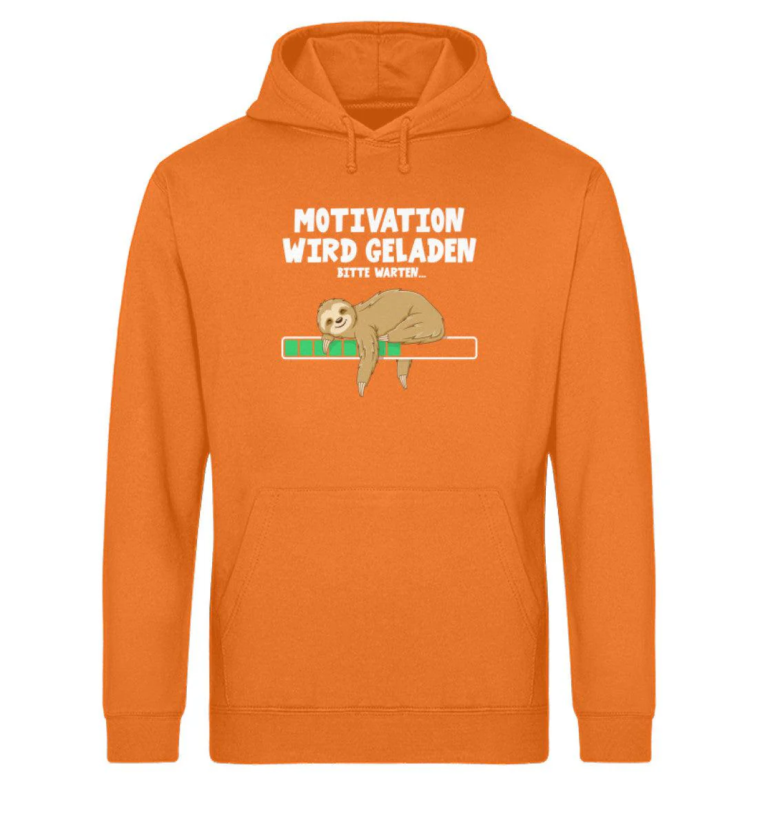 Faultier Motivation · Unisex Bio Hoodie - Image 4