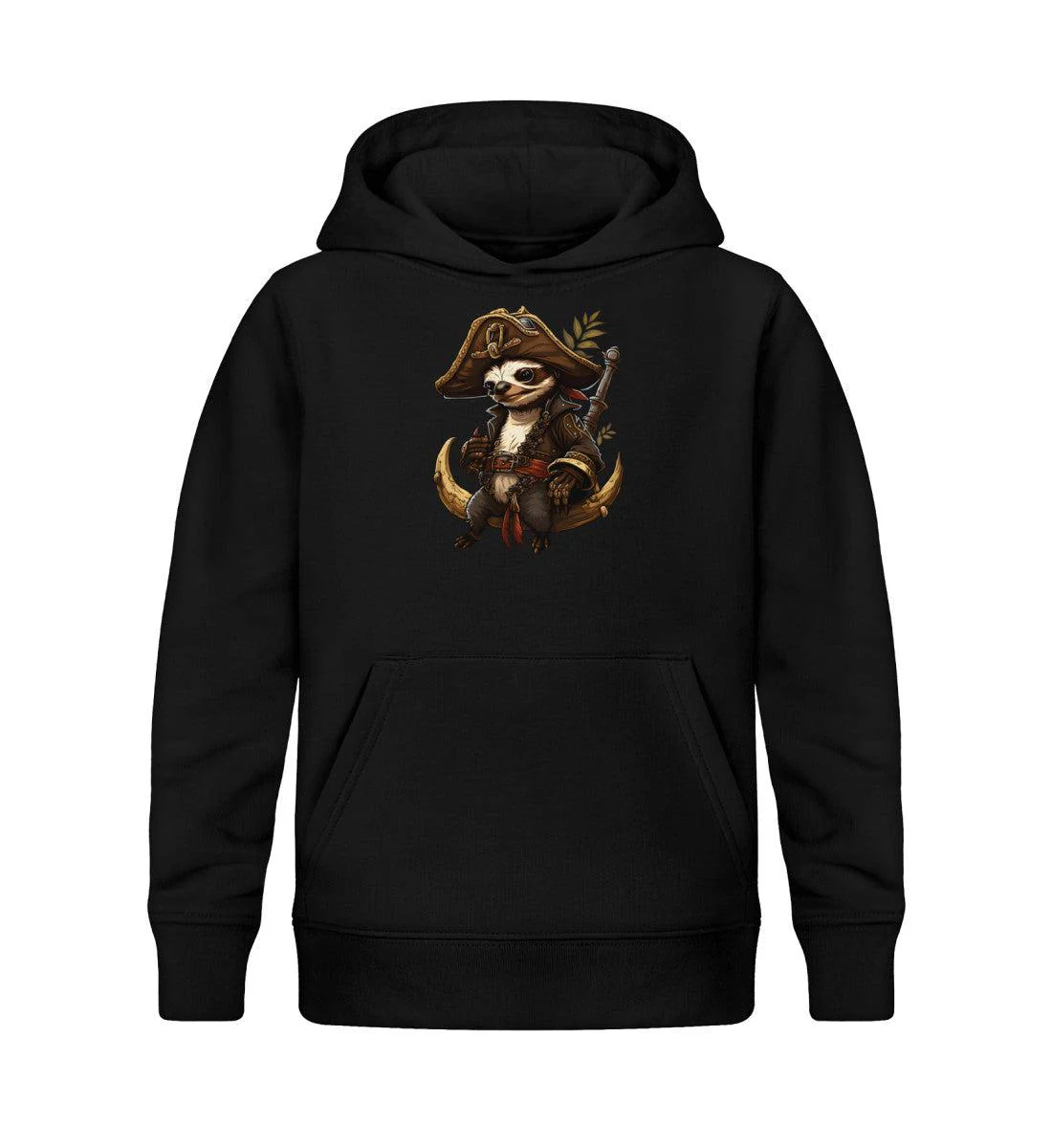 Faultier Pirat · Kinder Premium Bio Hoodie
