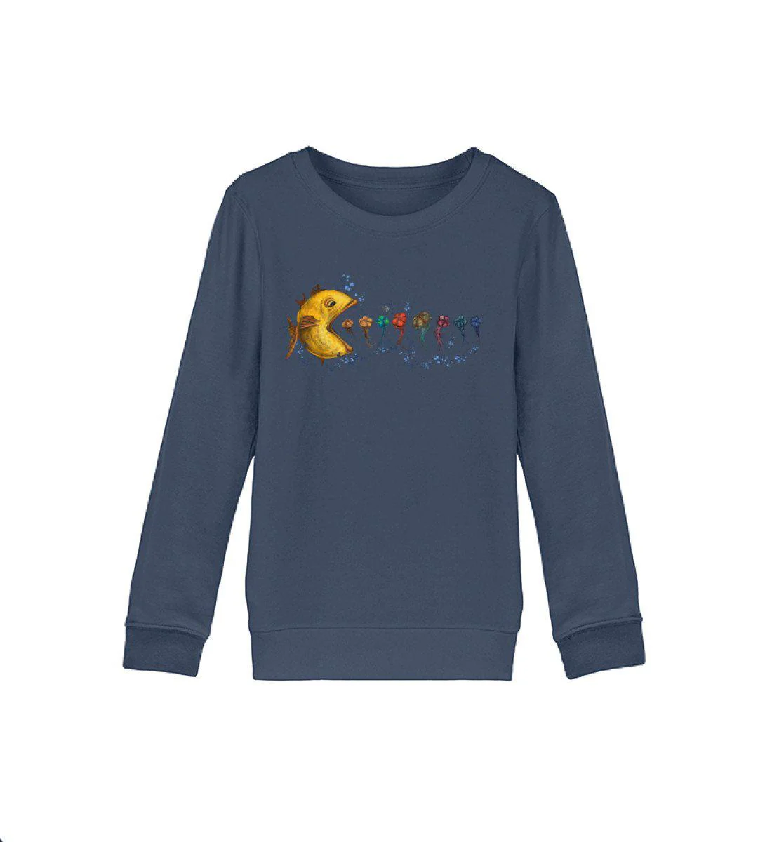Fisch Quallen · Kinder Premium Bio Sweatshirt - Image 2