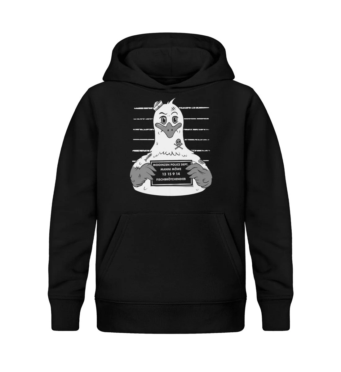 Fischbrötchendieb · Kinder Premium Bio Hoodie