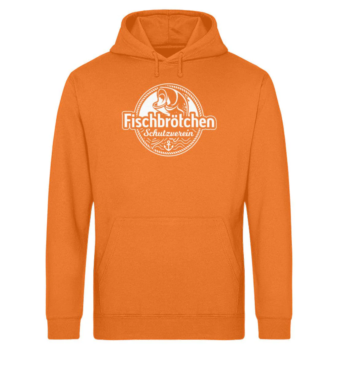Fischbrötchen Schutzverein · Unisex Bio Hoodie - Image 4