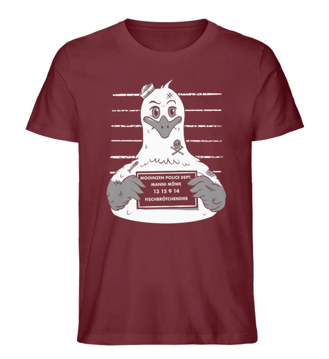 Fischbrötchendieb · Herren Premium Bio T-Shirt - Image 4