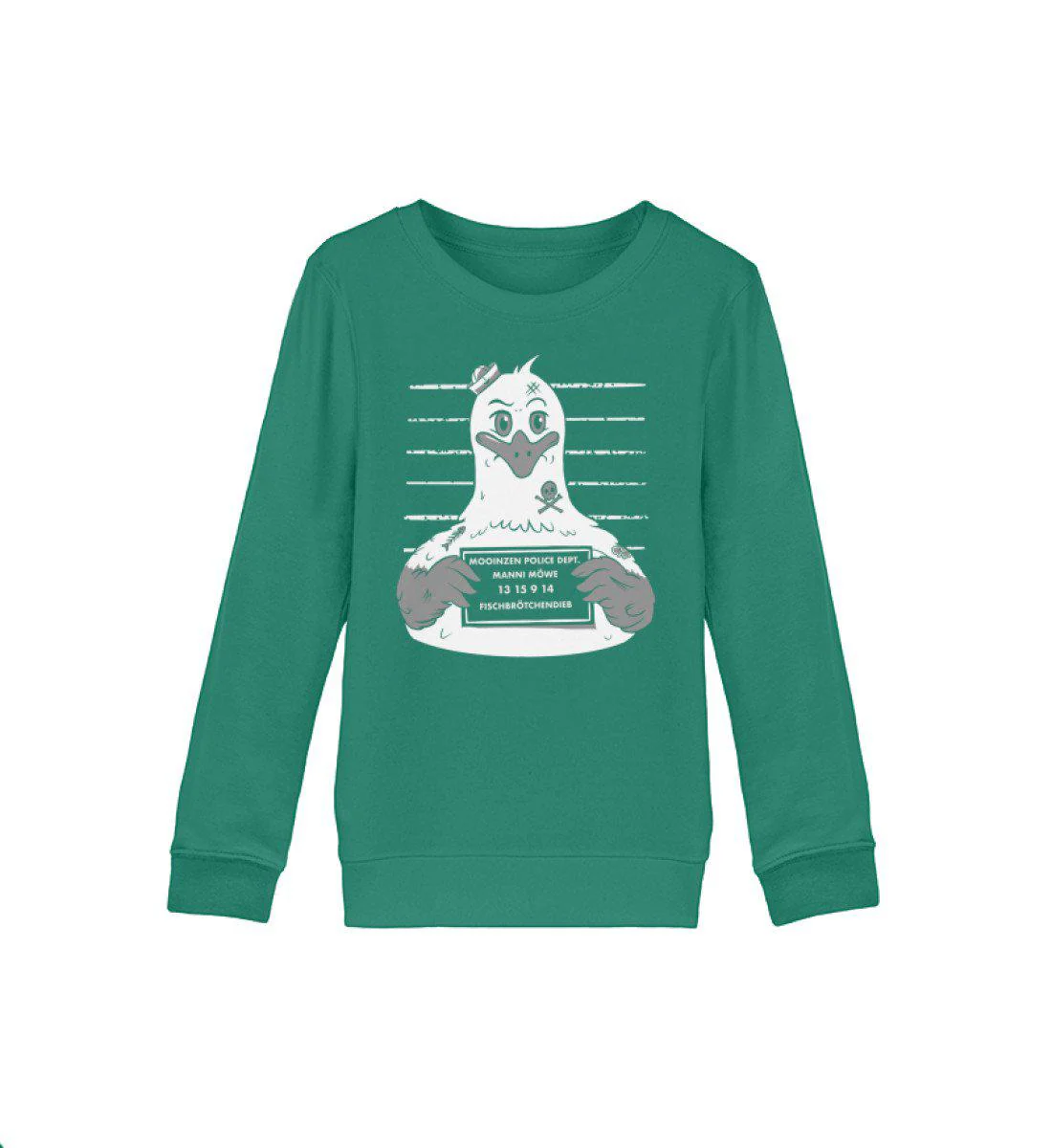 Fischbrötchendieb · Kinder Premium Bio Sweatshirt - Image 3