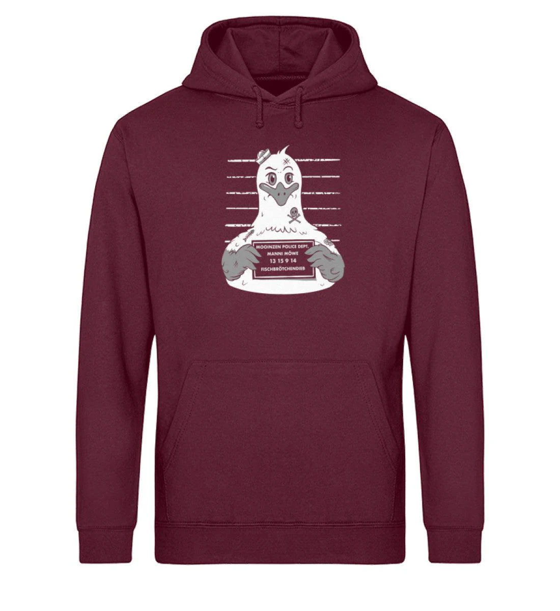 Fischbrötchendieb · Unisex Bio Hoodie - Image 2