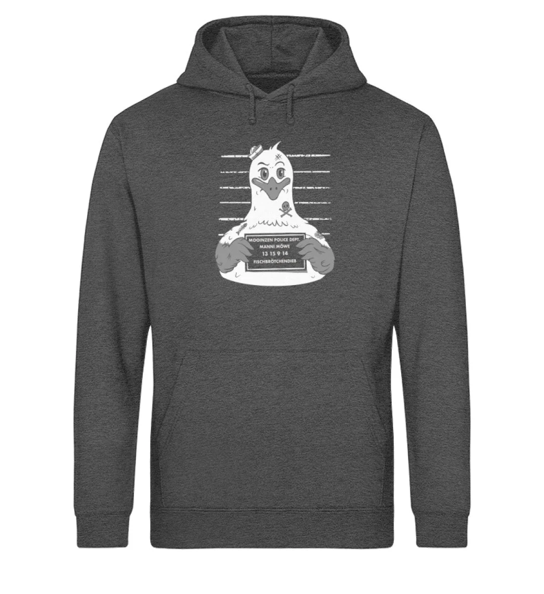 Fischbrötchendieb · Unisex Bio Hoodie - Image 4