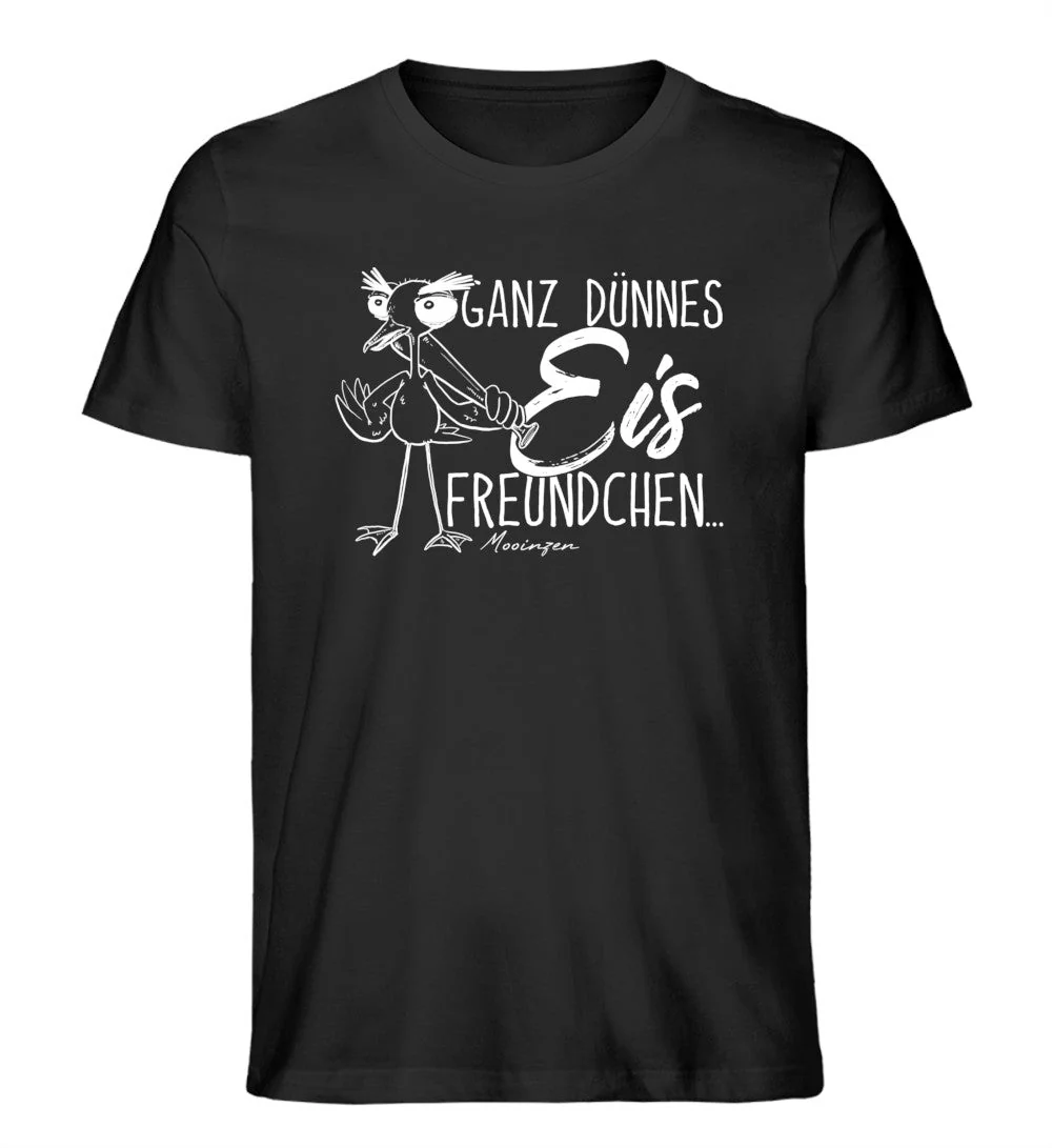 Ganz dünnes Eis Freundchen · Herren Premium Bio T-Shirt