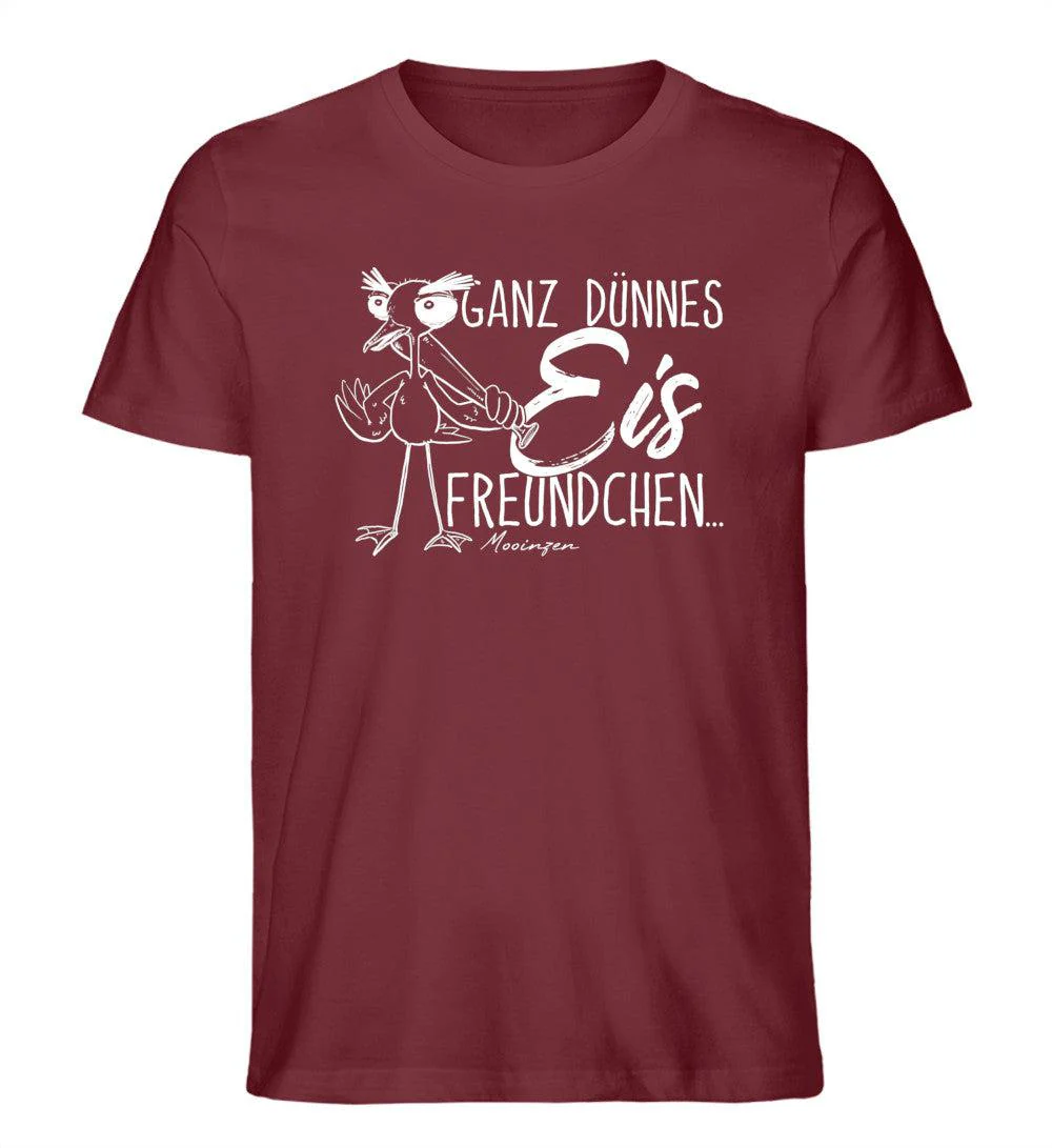 Ganz dünnes Eis Freundchen · Herren Premium Bio T-Shirt - Image 4