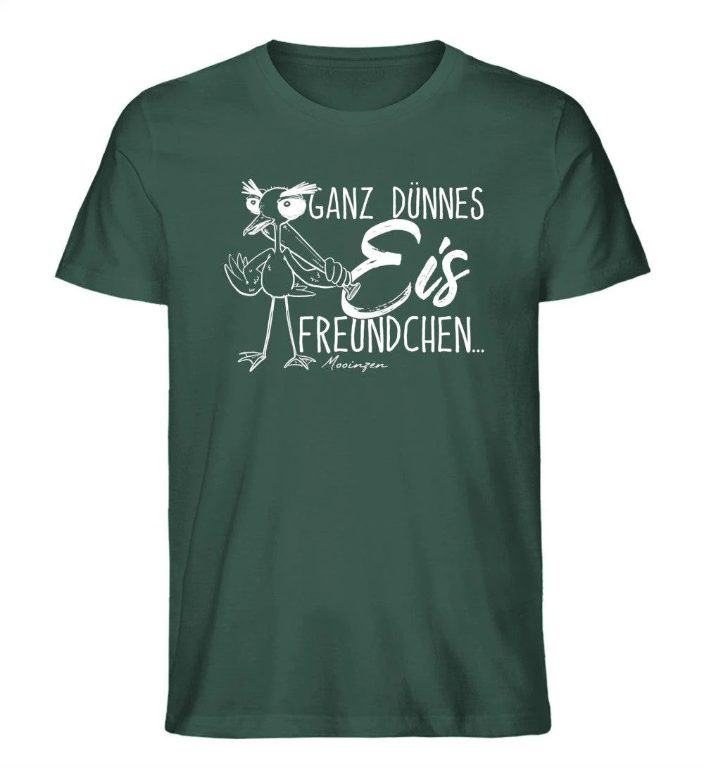 Ganz dünnes Eis Freundchen · Herren Premium Bio T-Shirt - Image 5