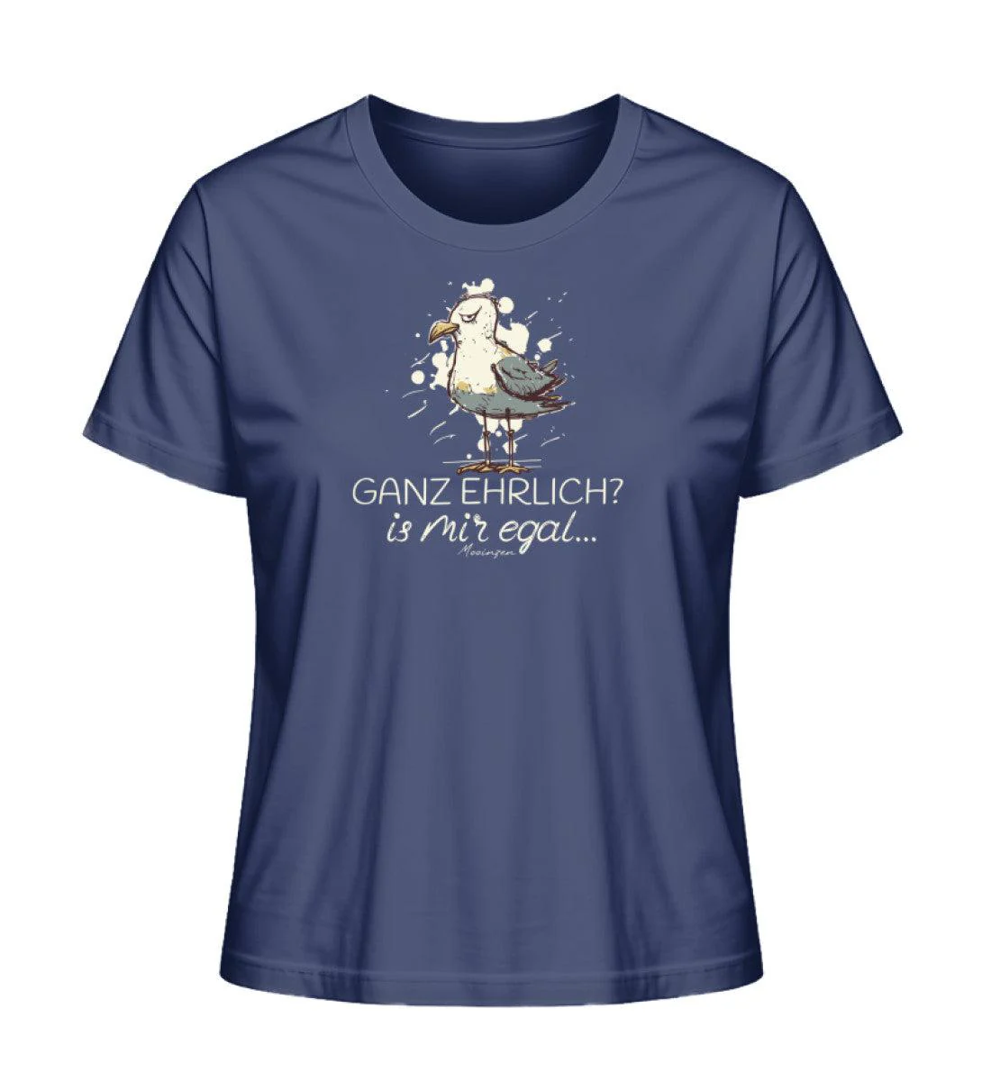 Ganz ehrlich? is mir egal..  · Damen Premium Bio T-Shirt 2.0 - Image 3