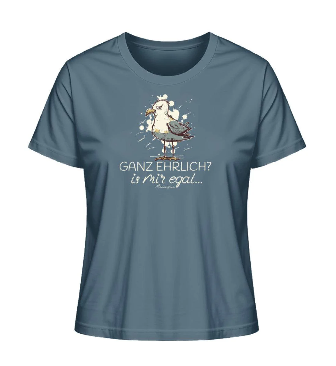Ganz ehrlich? is mir egal..  · Damen Premium Bio T-Shirt 2.0 - Image 4
