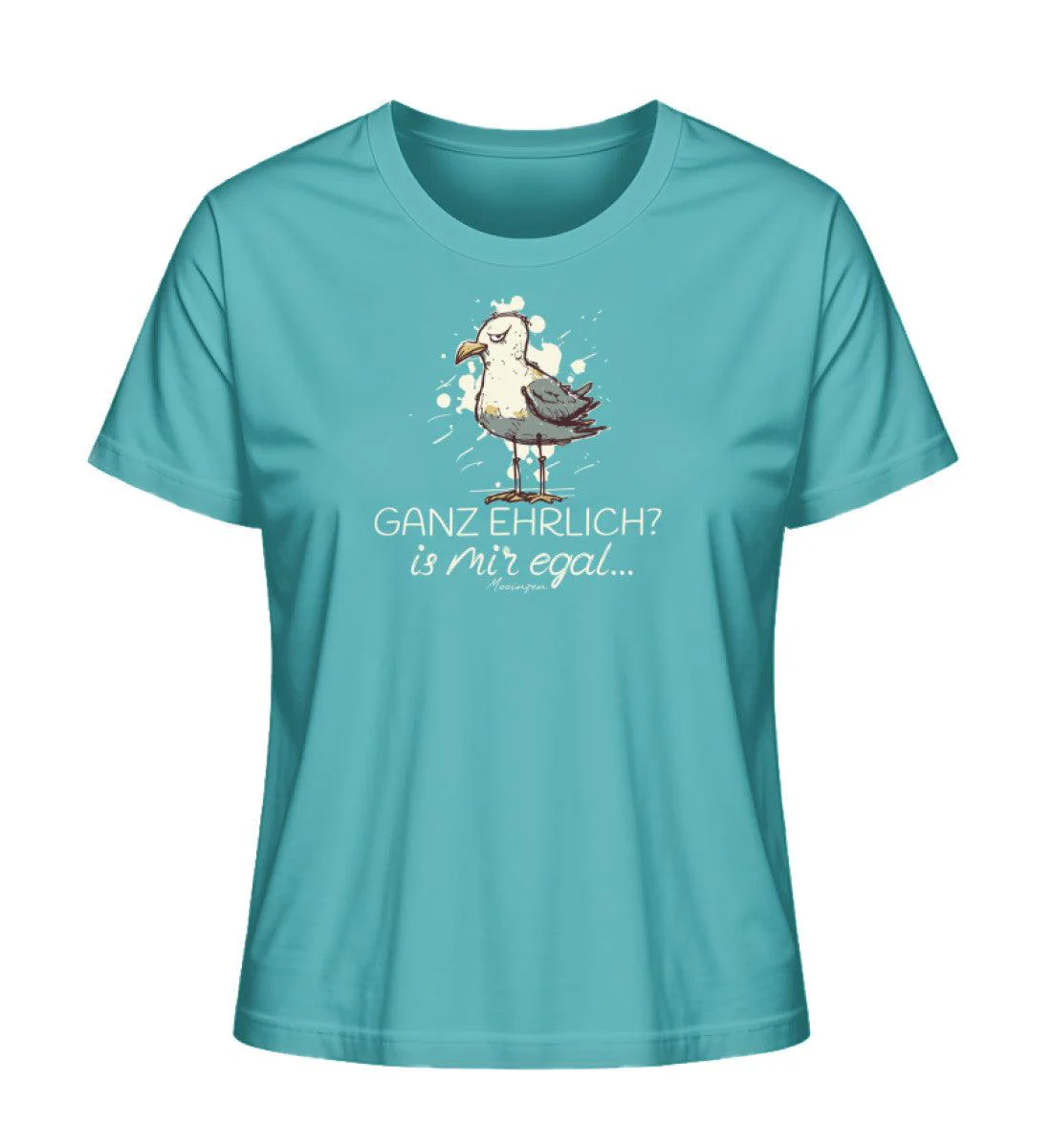 Ganz ehrlich? is mir egal..  · Damen Premium Bio T-Shirt 2.0 - Image 7