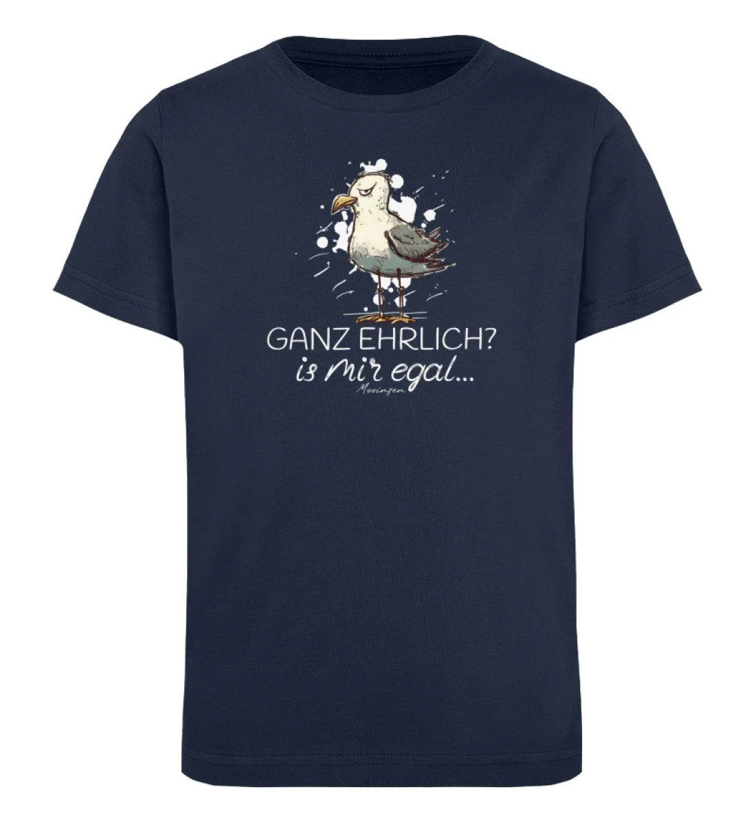 Ganz ehrlich? is mir egal... · Kinder Premium Bio T-Shirt - Image 2