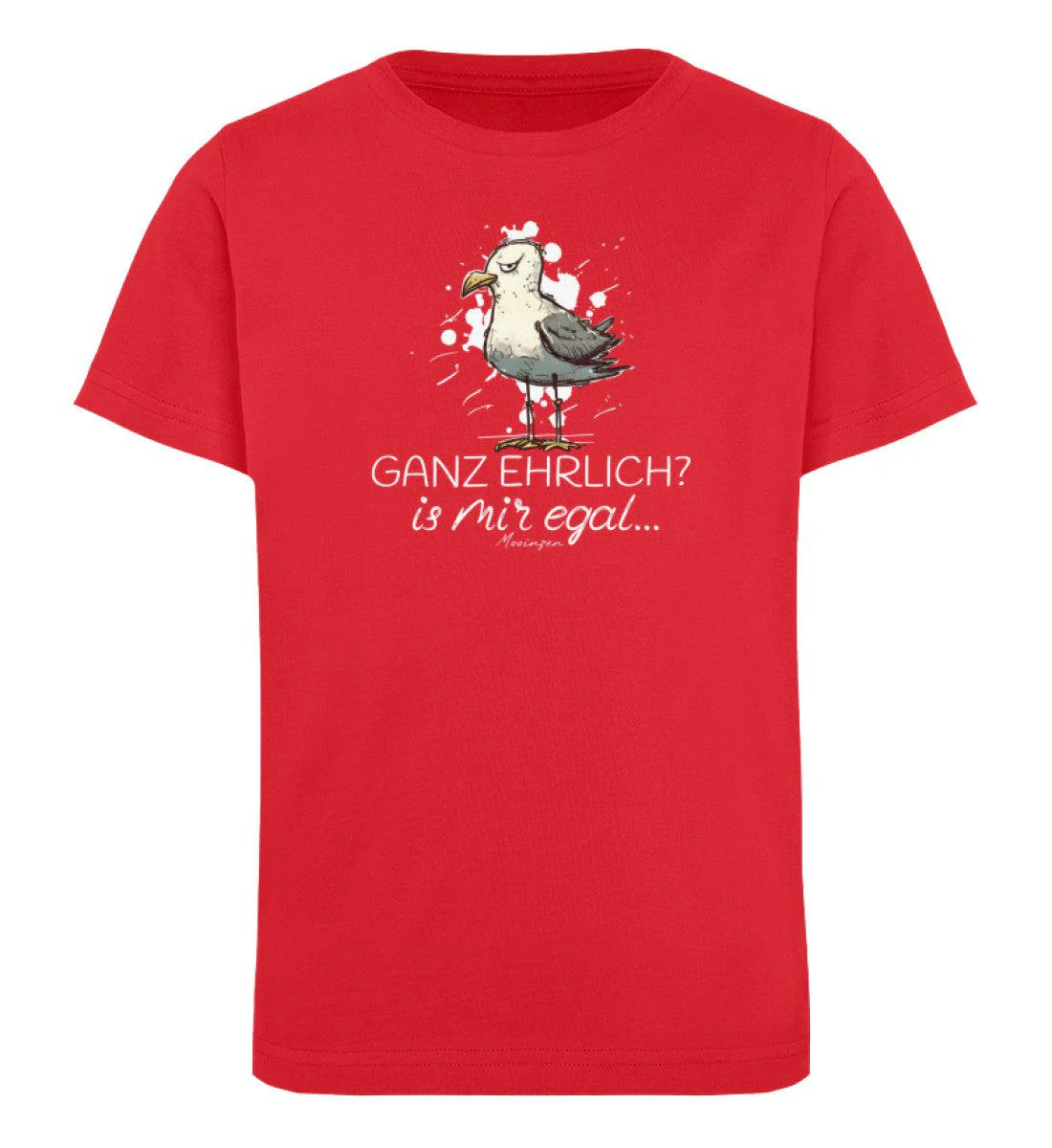 Ganz ehrlich? is mir egal... · Kinder Premium Bio T-Shirt - Image 4