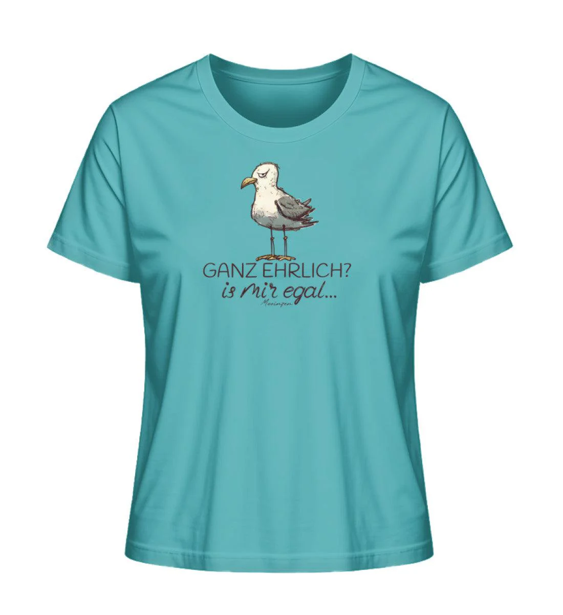 Ganz ehrlich? ist mir egal...  · Damen Premium Bio T-Shirt 2.0 - Image 4