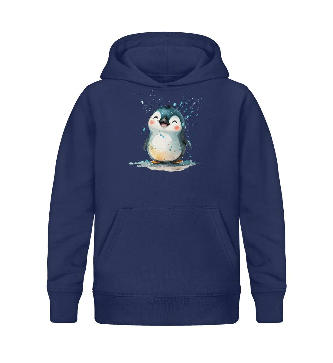 Glücklicher Pinguin · Kinder Premium Bio Hoodie - Image 2