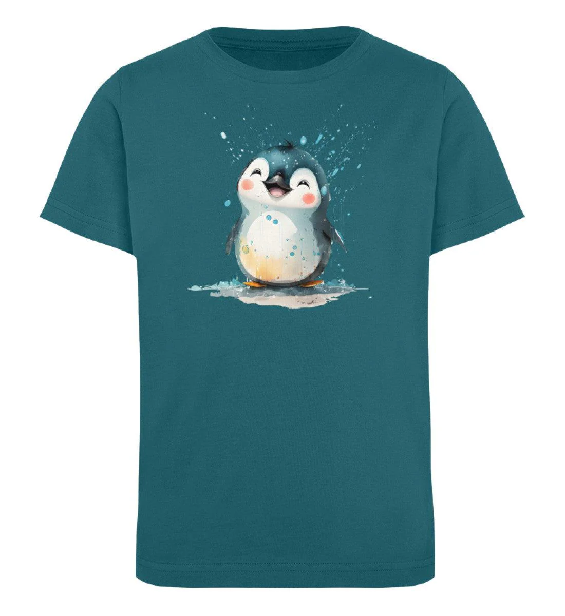 Glücklicher Pinguin  · Kinder Premium Bio T-Shirt - Image 3