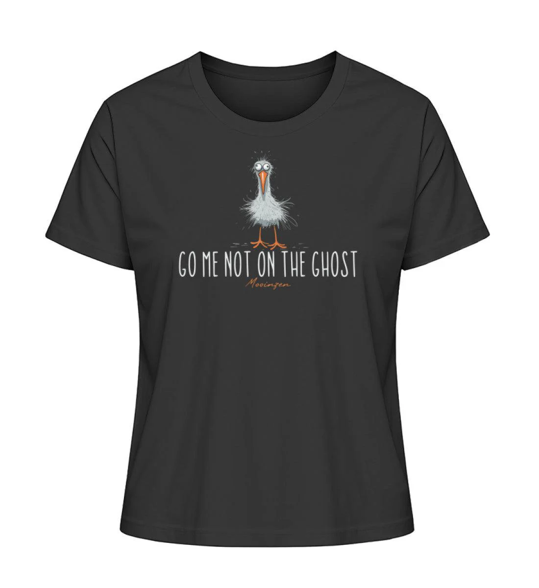 Go me not on the Ghost · Damen Premium Bio T-Shirt 2.0