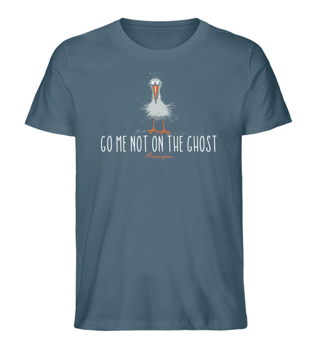 Go me not on the Ghost · Herren Premium Bio T-Shirt - Image 4