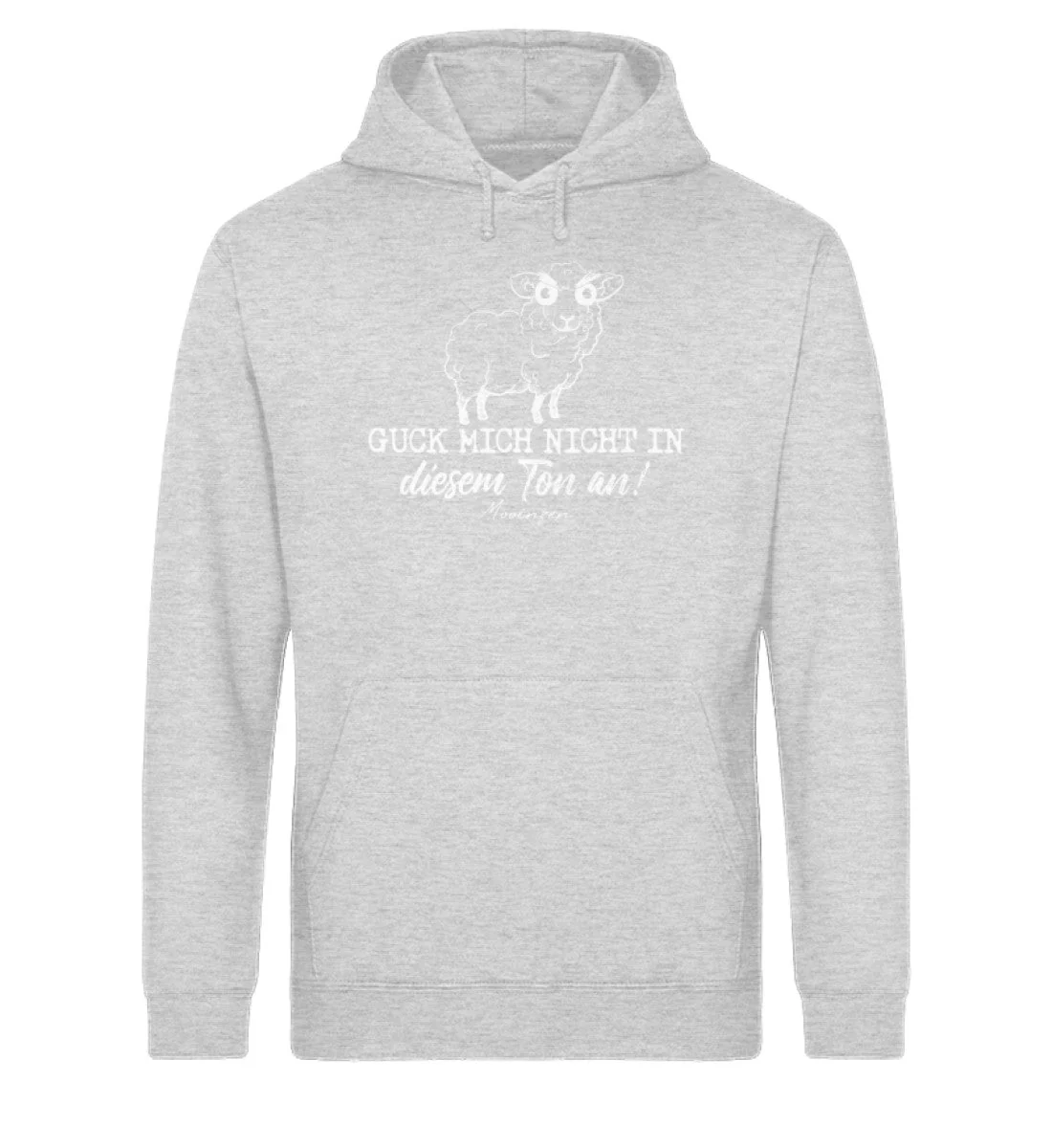 Guck mich nicht in diesem Ton an  · Unisex Bio Hoodie - Image 5