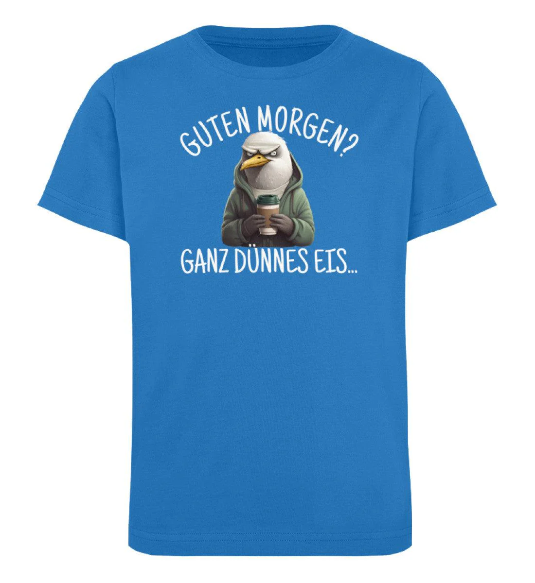 Guten Morgen? ganz dünnes Eis..   · Kinder Premium Bio T-Shirt - Image 4