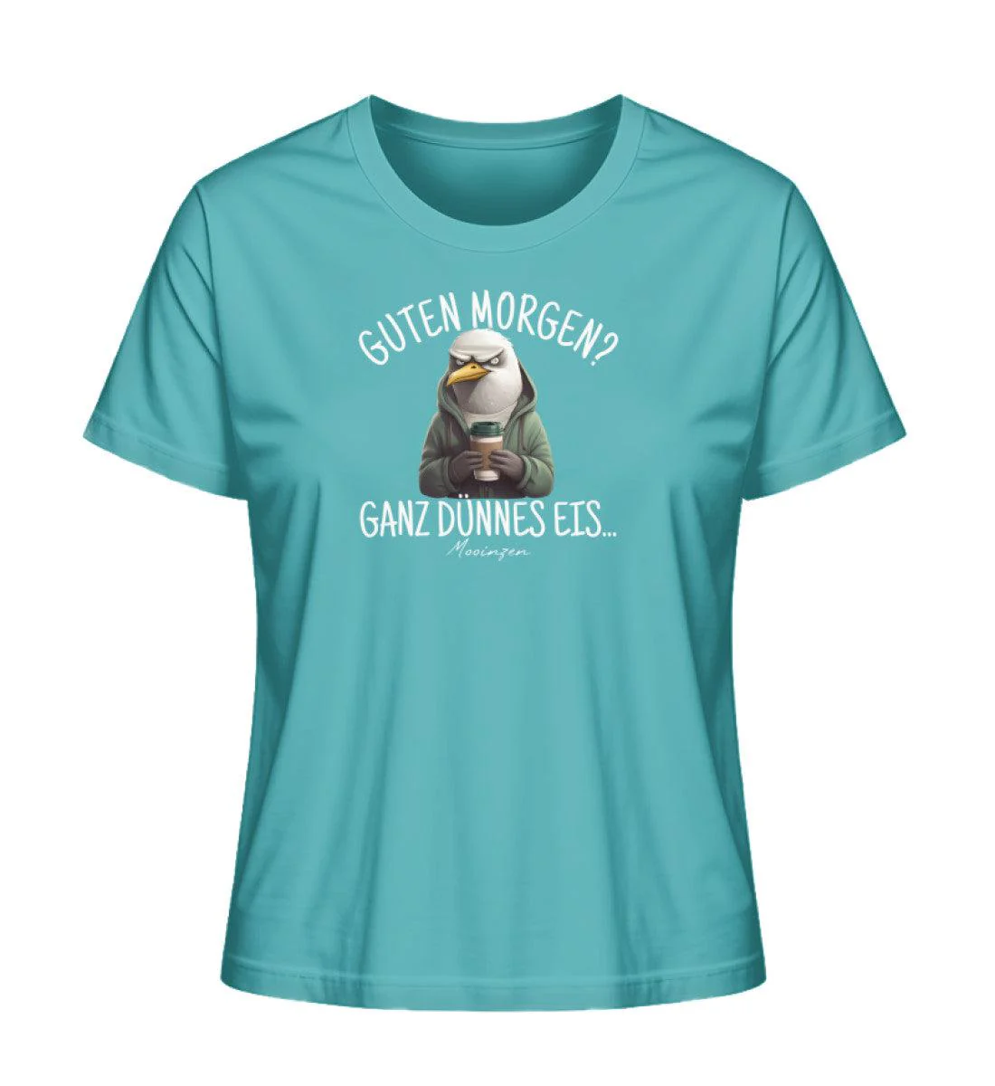 Guten Morgen? ganz dünnes Eis.. · Damen Premium Bio T-Shirt 2.0 - Image 7