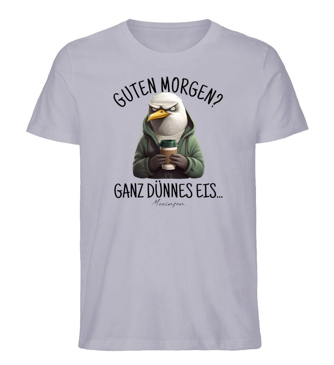 Guten Morgen? Ganz dünnes Eis... · Herren Premium Bio T-Shirt - Image 4