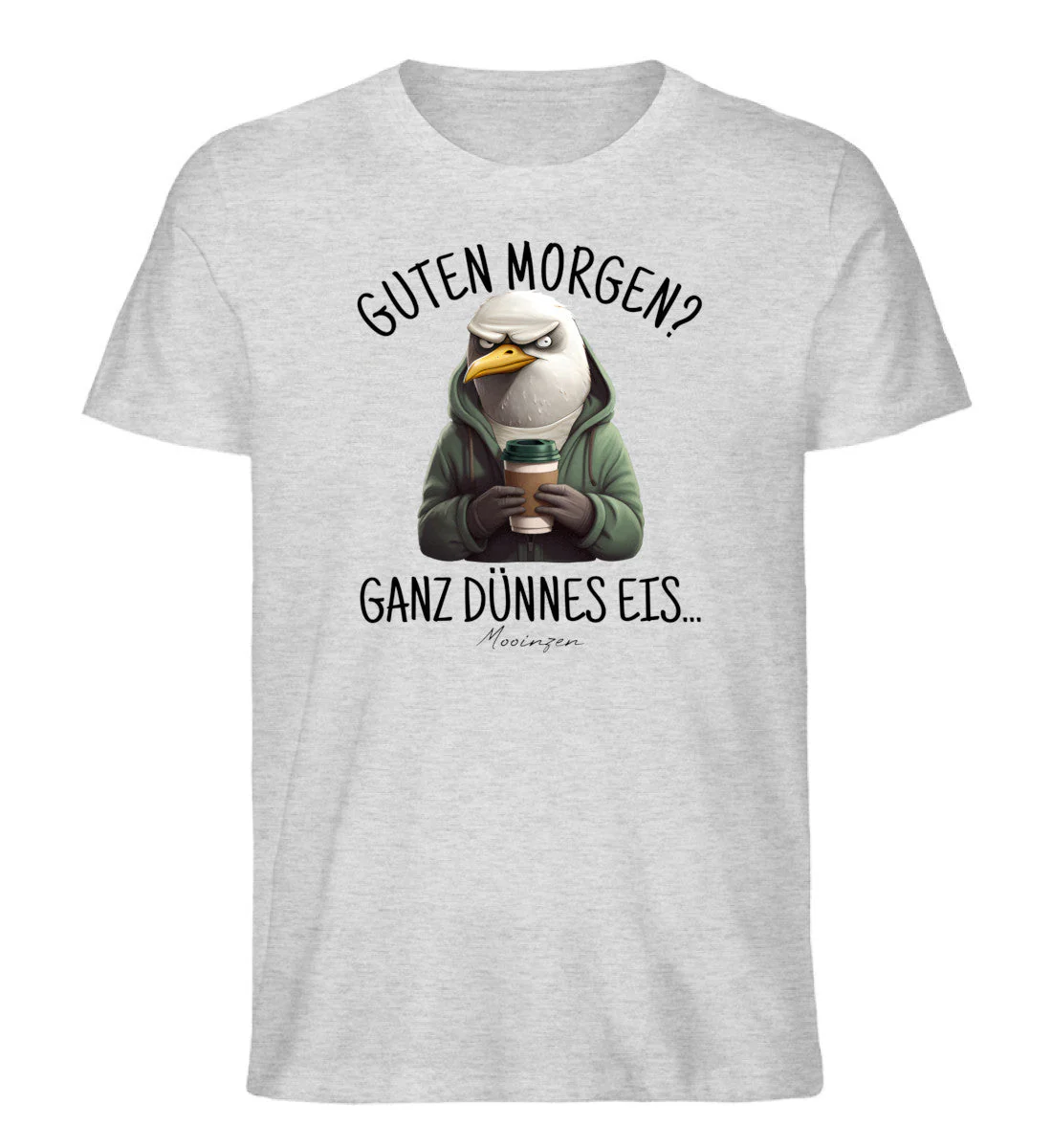 Guten Morgen? Ganz dünnes Eis... · Herren Premium Bio T-Shirt - Image 6