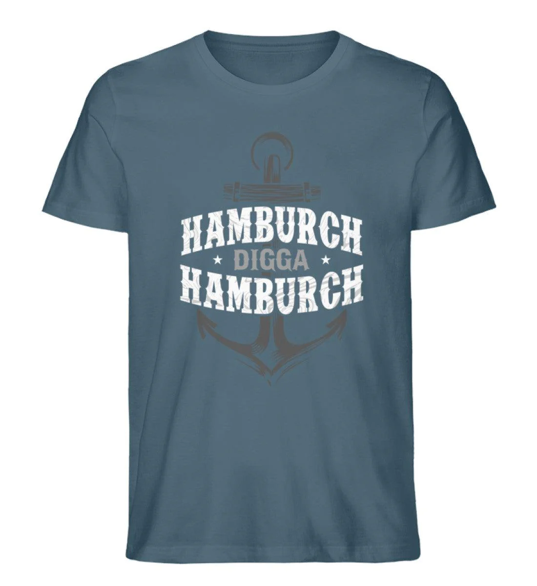 Hamburch Digga · Herren Premium Bio T-Shirt - Image 2
