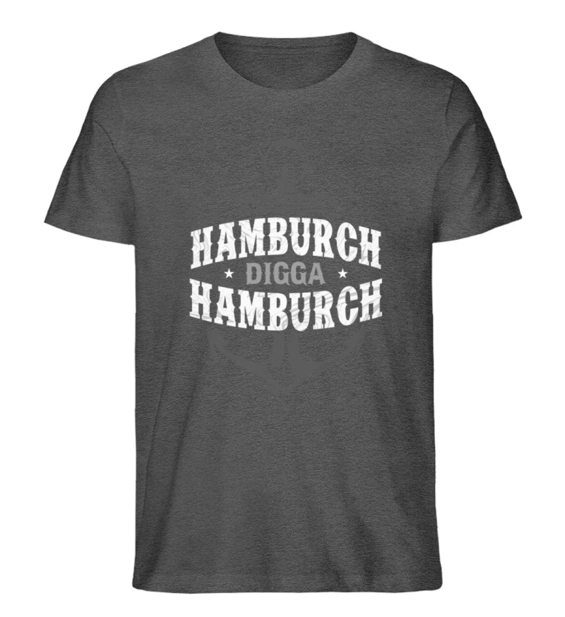 Hamburch Digga · Herren Premium Bio T-Shirt - Image 3