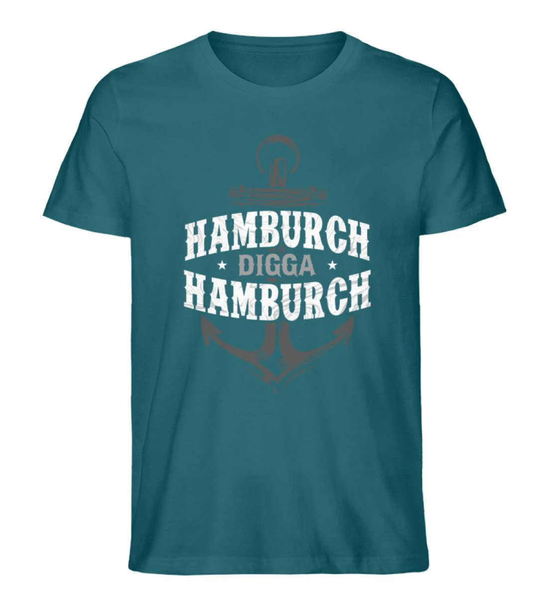 Hamburch Digga · Herren Premium Bio T-Shirt - Image 6