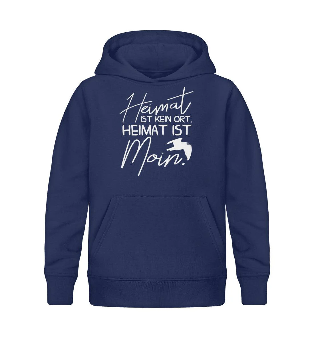 Heimat ist Moin · Kinder Premium Bio Hoodie - Image 2