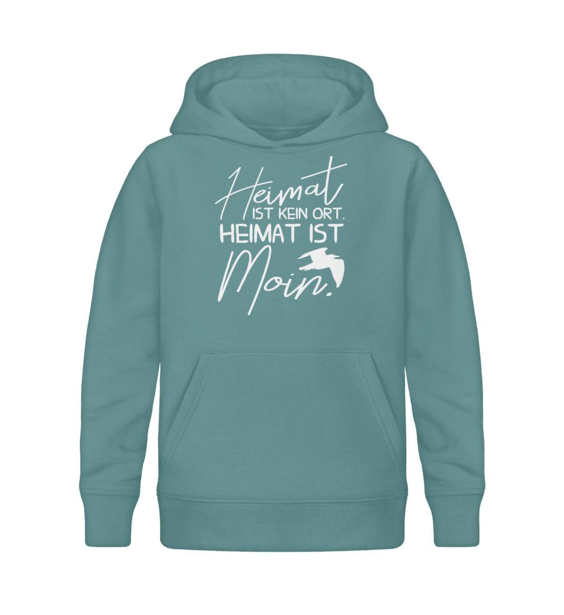 Heimat ist Moin · Kinder Premium Bio Hoodie - Image 6