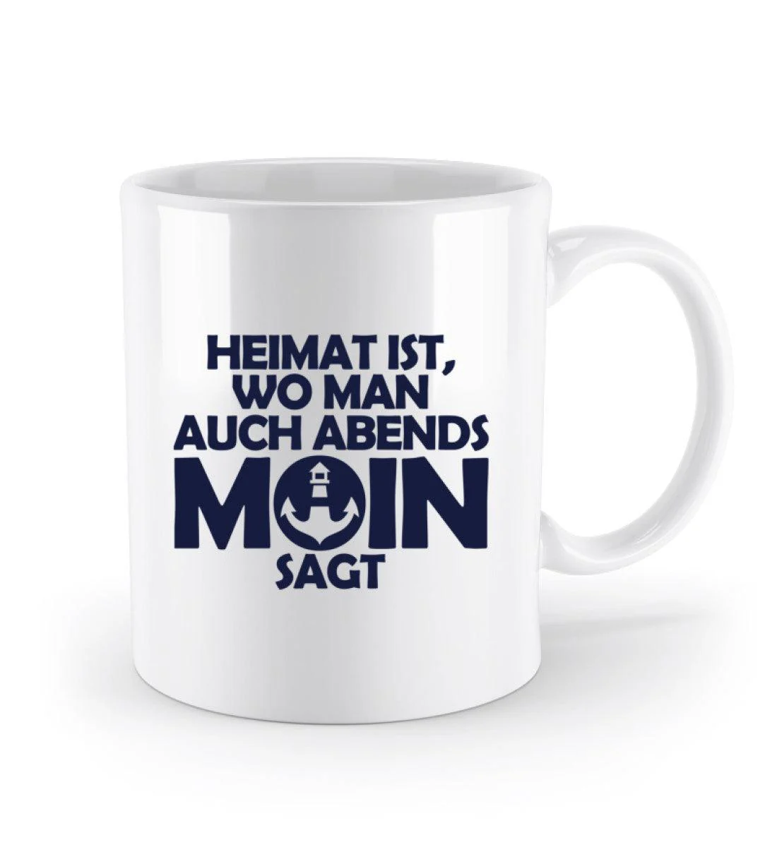 Heimat Moin  · Keramik Tasse weiß - Image 2