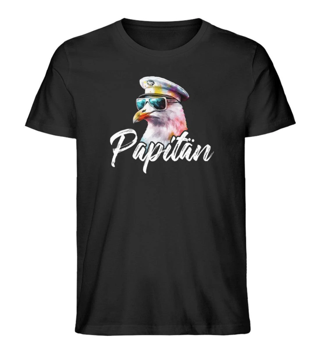 Papitän coole Möwe · Herren Premium Bio T-Shirt