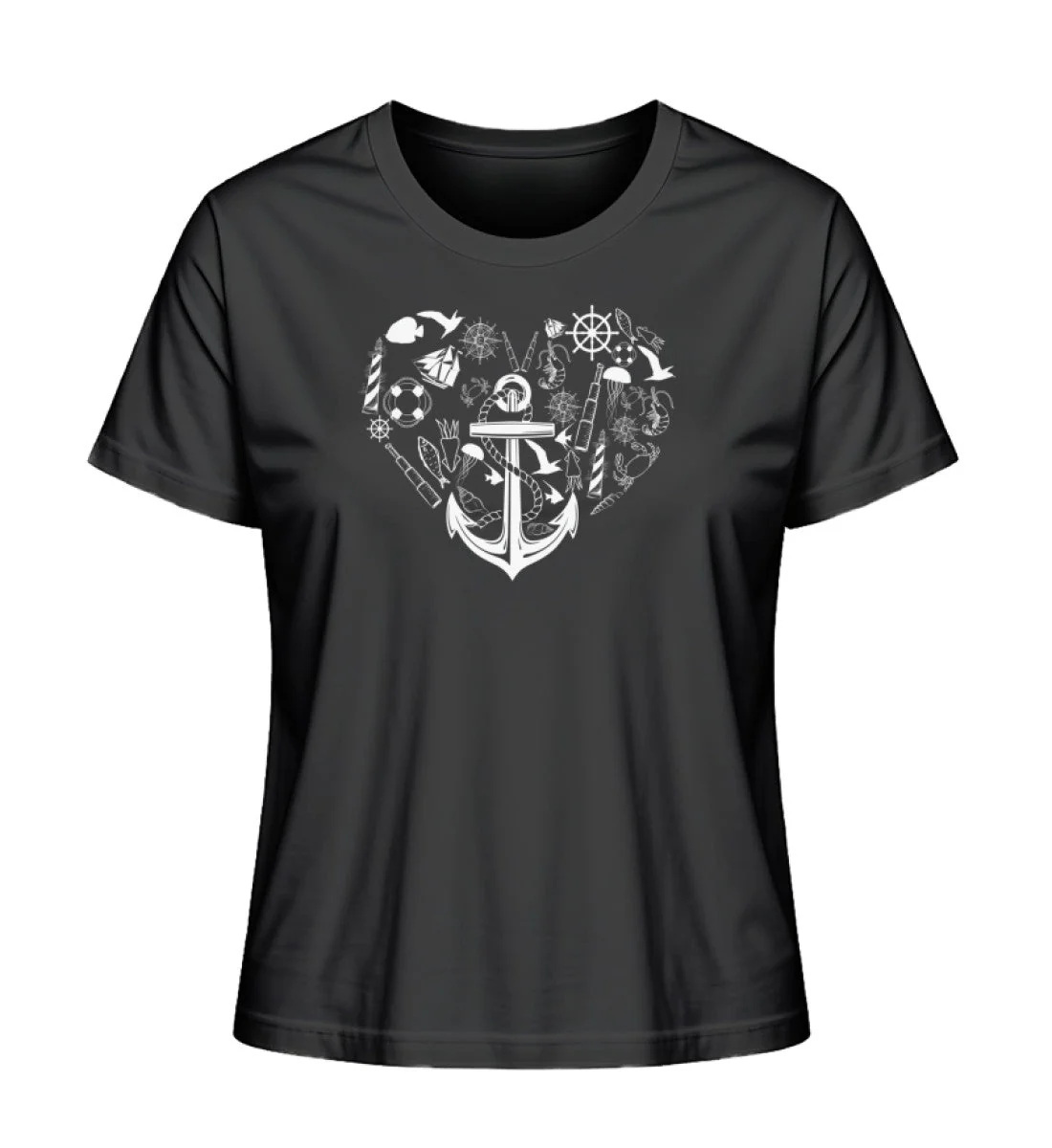 Herz Symbole · Damen Premium Bio T-Shirt 2.0