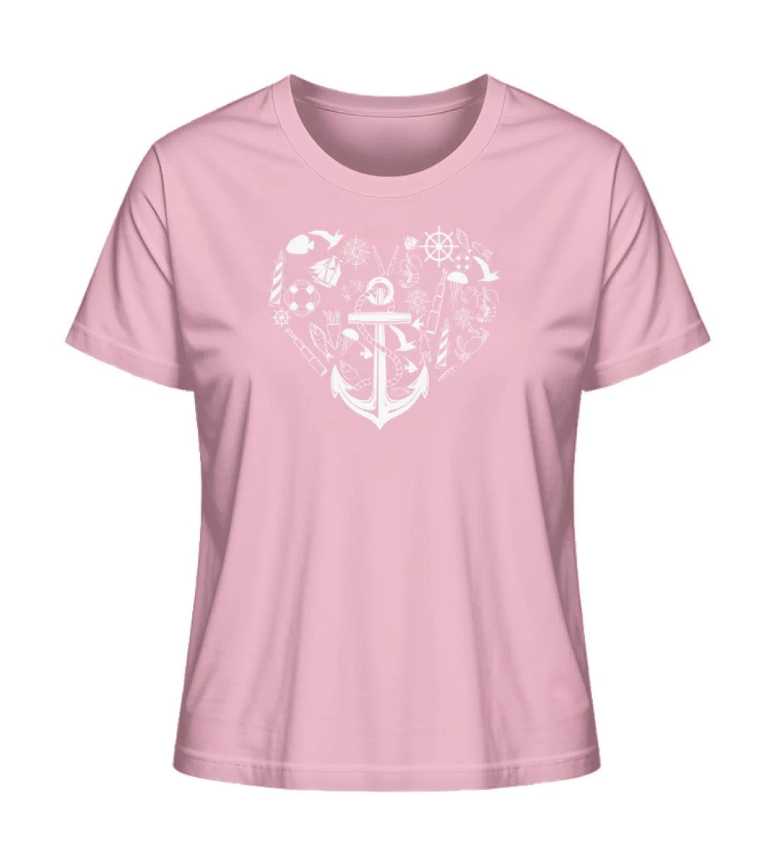 Herz Symbole · Damen Premium Bio T-Shirt 2.0 - Image 5