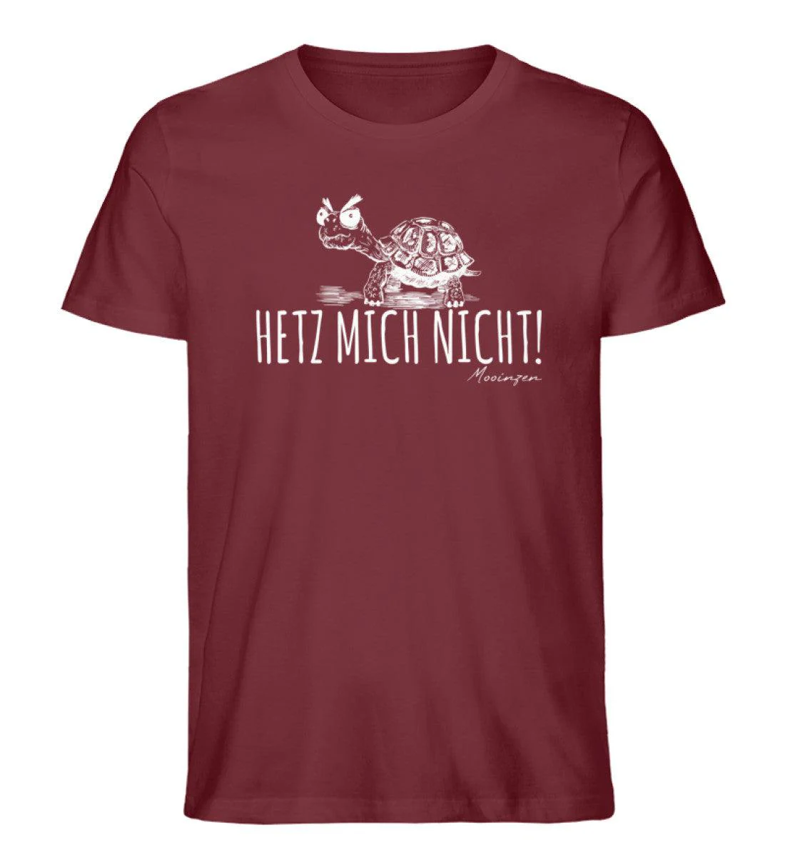 Hetz mich nicht · Herren Premium Bio T-Shirt - Image 3