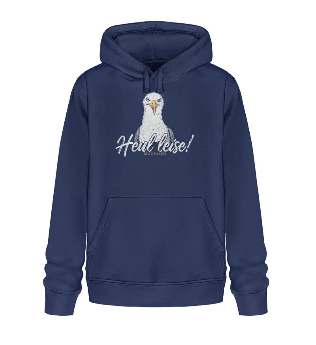 Heul leise!  · Unisex Bio Hoodie - Image 2