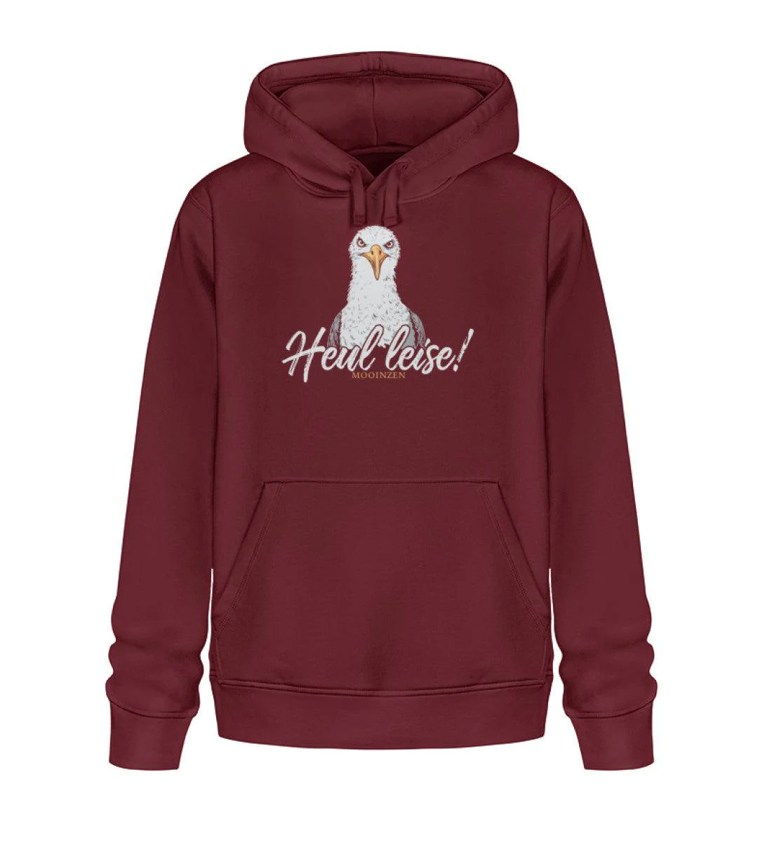 Heul leise!  · Unisex Bio Hoodie - Image 4