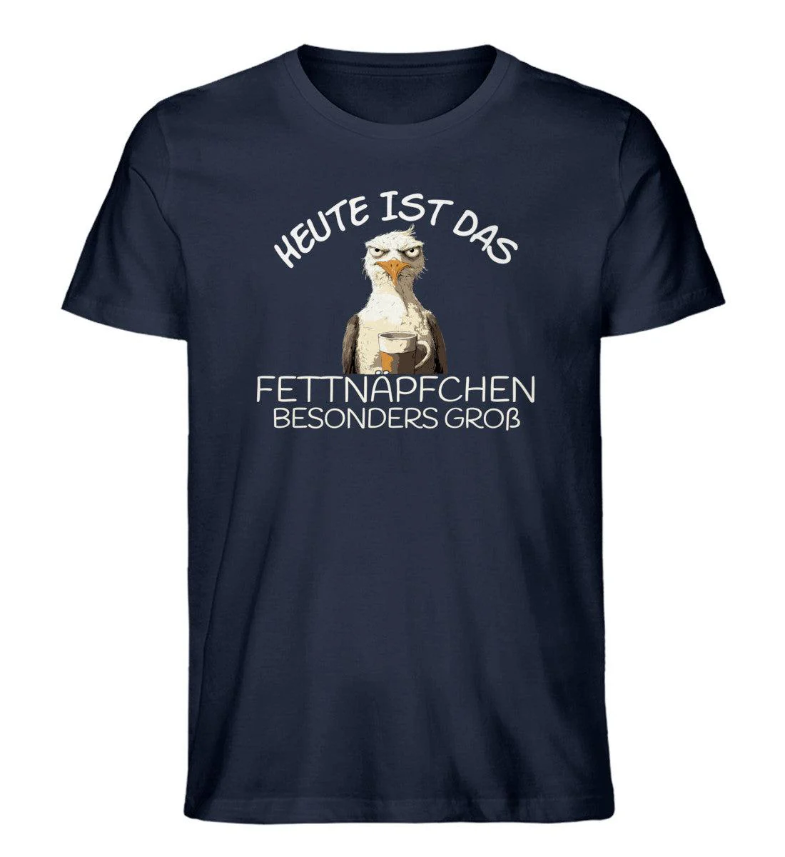 Heute ist das Fettnäpfchen besonders groß · Herren Premium Bio T-Shirt - Image 2
