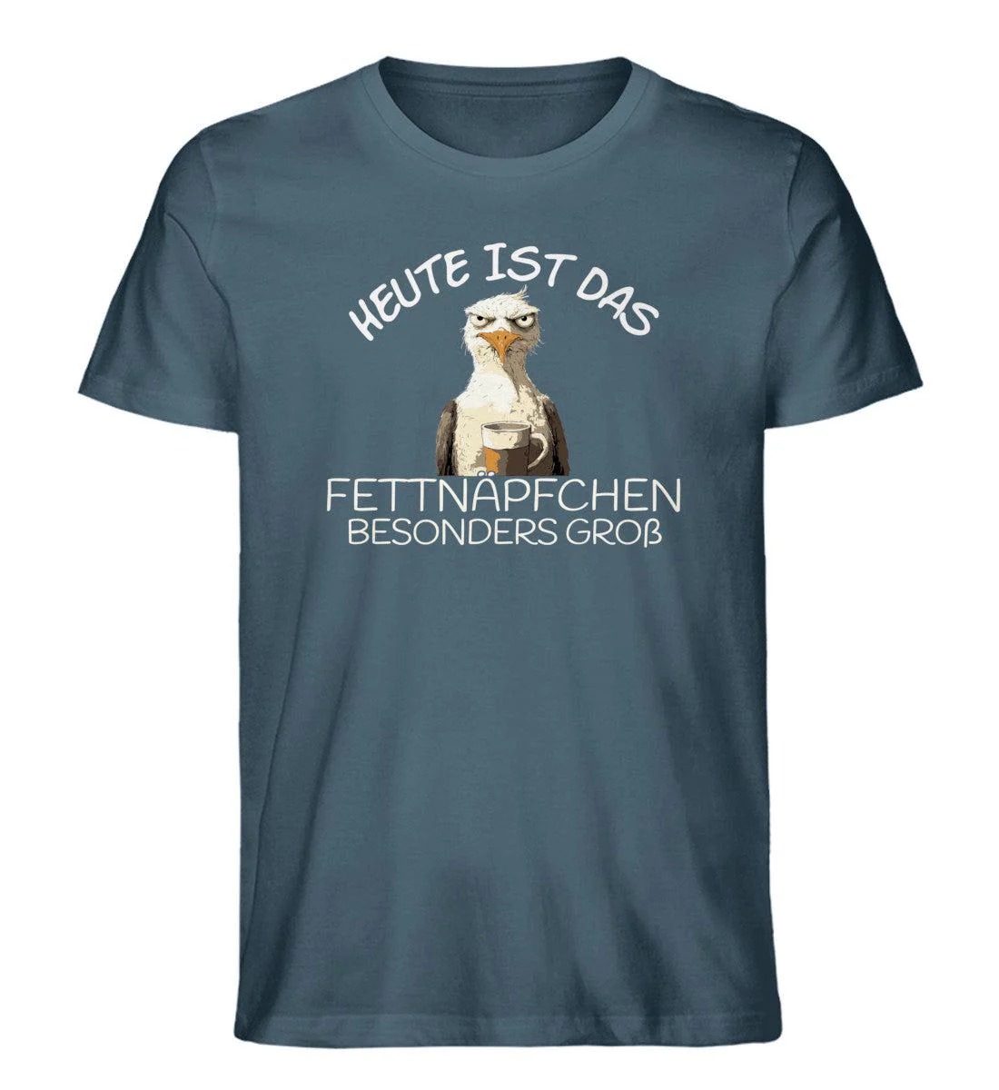 Heute ist das Fettnäpfchen besonders groß · Herren Premium Bio T-Shirt - Image 3