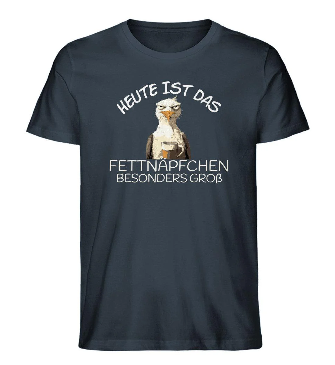 Heute ist das Fettnäpfchen besonders groß · Herren Premium Bio T-Shirt - Image 5
