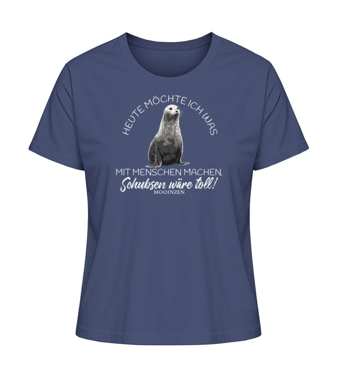 Heute möchte ich etwas mit Menschen machen  · Damen Premium Bio T-Shirt 2.0 - Image 3