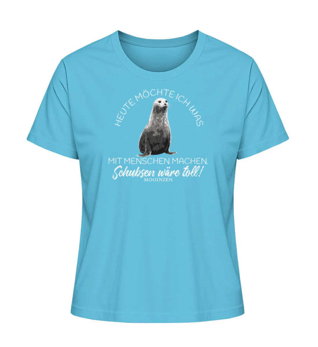 Heute möchte ich etwas mit Menschen machen  · Damen Premium Bio T-Shirt 2.0 - Image 6