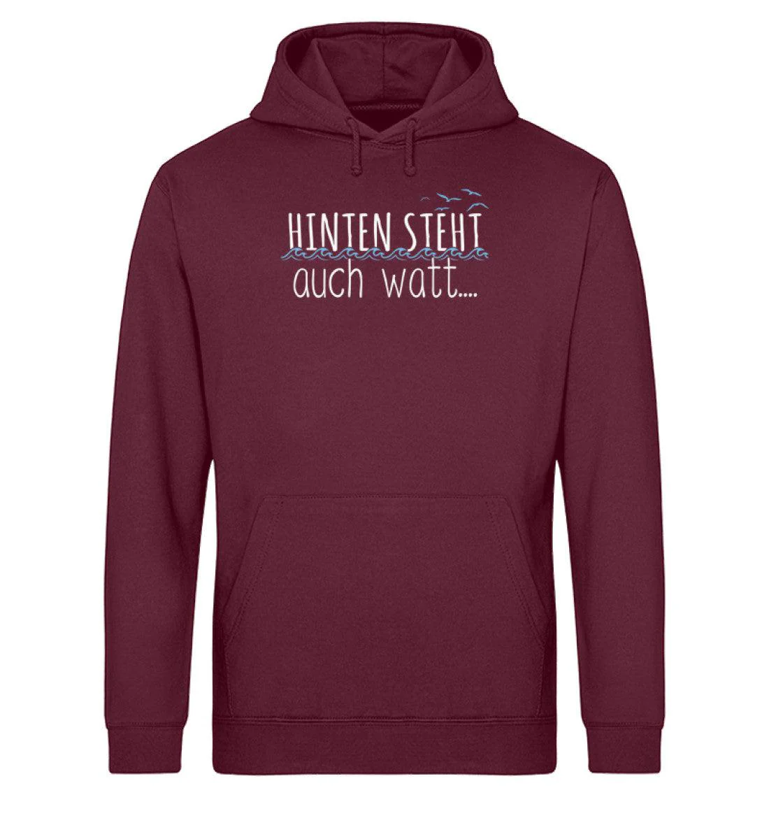 Hinten auch watt · Unisex Bio Hoodie - Image 3